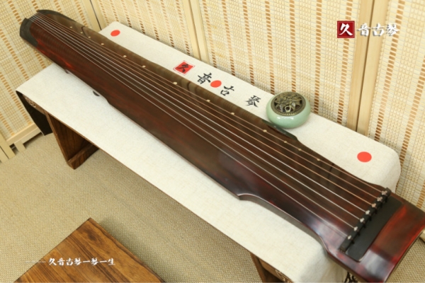 温州市初学入门古琴【仲尼式】【泛红】